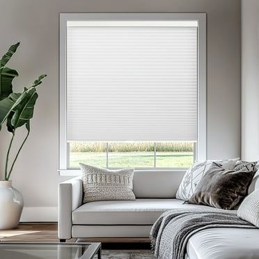 Chicology Cordless Cellular Shade, Light Filtering, Morning Mist, 38"W X 64"H