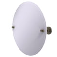 thumbnail image 1 of Miroir Inclinable Rond Sans Cadre avec Bord Biseauté - TA-90-ABR, 1 of 1