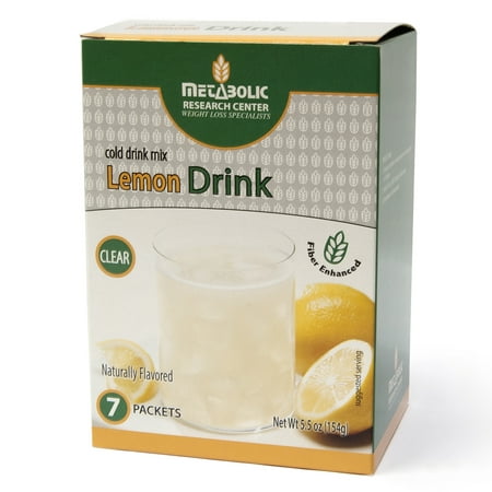 Metabolic Research Center Lemon Protein Drink, 15g Protein, 7 Powder (Best Way To Drink Protein Powder)