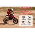 thumbnail image 4 of Dapmiu 36V 500W High Performance E-Dirt Bike&nbsp;- Front Disc Brake & 15" Large Tires, LED Battery Indicator, Red & Black, 4 of 8