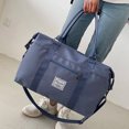 thumbnail image 3 of Bolsa de lona unisex a la moda con cremallera informal para viajes para hombres y mujeres Ndcxsfigh Para Estrenar, 3 of 9