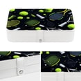 thumbnail image 4 of Tennis PU Leather Bracelet Holder Jewelry Organizer Box with Removable Compartment - Portable Organize Storage Case, 4 of 6