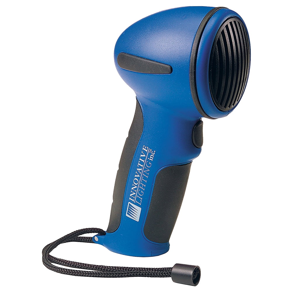 Innovative Lighting 545-5010-7 Handheld Electric Horn - Blue