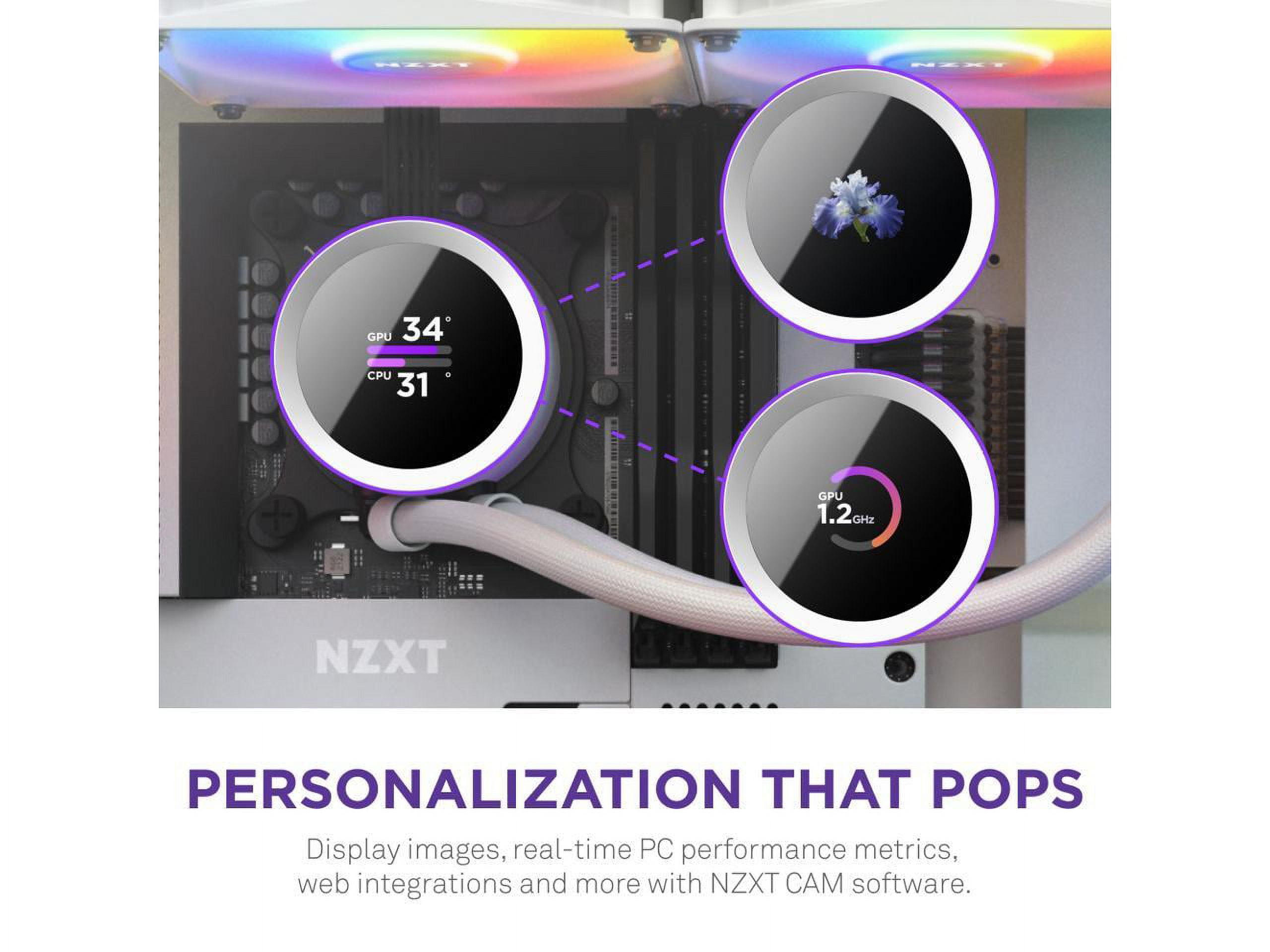 訳ありNZXT KRAKEN 280 RGB White RL-KR280-W1 389cb5bc-17d4-4391-acbf-