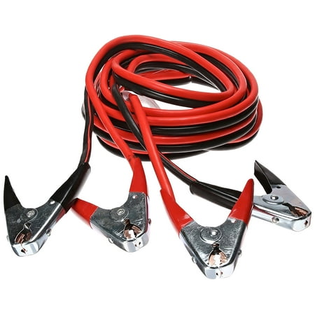 Jaw Cable - CBC25 Heavy Duty 2 Gauge Wire Extra Long 25 Feet Ft Length 600 Amp Copper Plate Parrot Jaw Auto Booster Jumper Jumping Cable by CTT, Extra Long 25 Feet Tangle-Free CCA.., By CalHawk
