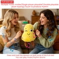 thumbnail image 5 of Interactive Strawberry Plush Toy, Musical Sensory Toy with Sounds, Educational Learning Activity Toy, Multiplayer Interactive Music Stuffed Animal, Christmas Birthday Gift A, 5 of 6