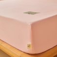 100 Cotton Single Pink Fitted Sheet Dust Protector Cover Universal