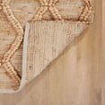 thumbnail image 5 of Beautiful Natural Jute Trellis Diamond Indoor Rug Runner by Drew Barrymore, 2.5' x 7', 5 of 6