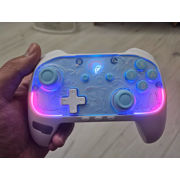 EasySMX S10 Controller for Switch 2 & 1, Bluetooth Gamepad with 1-Key Wake Up, HD Rumble, TMR Sticks, 2 Back Buttons programmable Turbo - 2pack