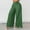 Green, variant on Women's Pants Under $10 With Pockets High Rise Staright Leg Casual Solid Loose High Waist Fashion Wide Leg Long Pants