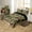 Army, variant on Erosebridal Kawaii Duck Duvet Cover, Farmhouse Animal Bedding Sets, Brown Reversible Comforter Cover, Lightweight Room Decorative, 2-Piece（No Comforter）
