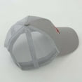 thumbnail image 3 of Kids Girls Cap Sun Protection Grey Baseball Cap Soft Summer Outdoor Beach Sun Hat 2-8 Years, 3 of 5