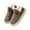 Coffee, variant on Unisex Winter Plush Slipper Boots Indoor Outdoor Warm Ankle Bootie for Mens Women thermal Foot Warmer Shoes Cotton Fleece Lining Anti-Slip Sole Booties Size 38-45 Gray