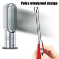 thumbnail image 4 of Wuztai USB Rechargeable Candle Lighter Windproof Flameless, Long Lighter for Camping Grill Party, Electric Lighter Fire Starter, 4 of 7