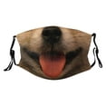 thumbnail image 1 of Visage d'Animal Drôle Réutilisable Lavable avec Motifs de Tigre Chat Chien Singe Cochon pour Enfants et Adultes, 1 of 4