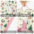 thumbnail image 6 of Beige Christmas Santa Pattern Toddler Nap Mats for Kids Preschool,50"x20" Sleeping Mat Bag or Kids,Toddler Sleeping Bag,Toddler Nap Mat or Daycare, 6 of 6