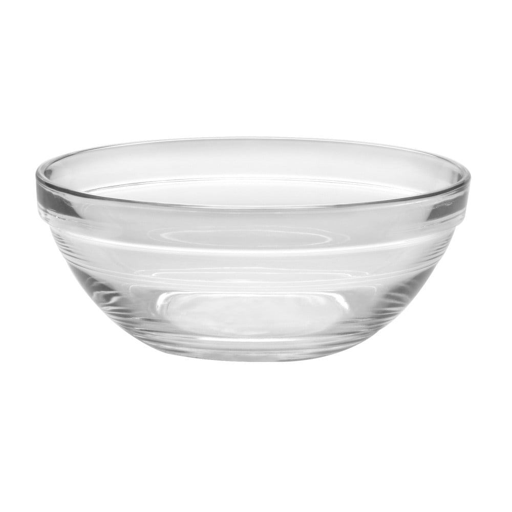 Set of 6 Duralex Made In France Lys 4-Inch Stackable Clear Bowl 