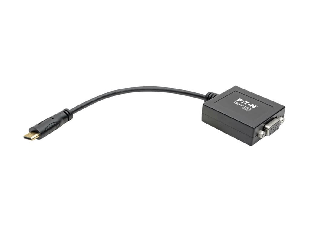 Tripp Lite P131-06N-MINI Mini HDMI to VGA Adapter Smartphone Tablet Ultrabook