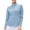 Light Blue, variant on Womens Athletic Tops Women Running T Shirt T Short Shirt for Juniors Work Women G Sleeve Shirts for Casual Raglan Tee Shirts Pack Womens Long Sleeve Spandex Casual Athletic Tops Blue S