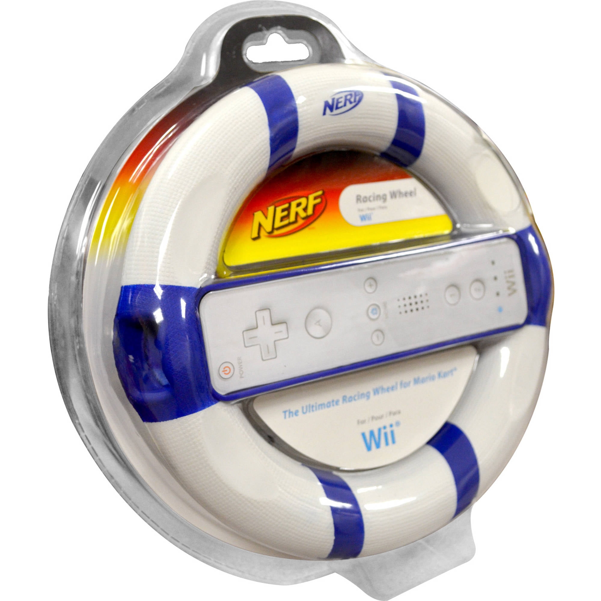 NERF Wii Wheel Steering wheel attachment for NINTENDO Wii Remote