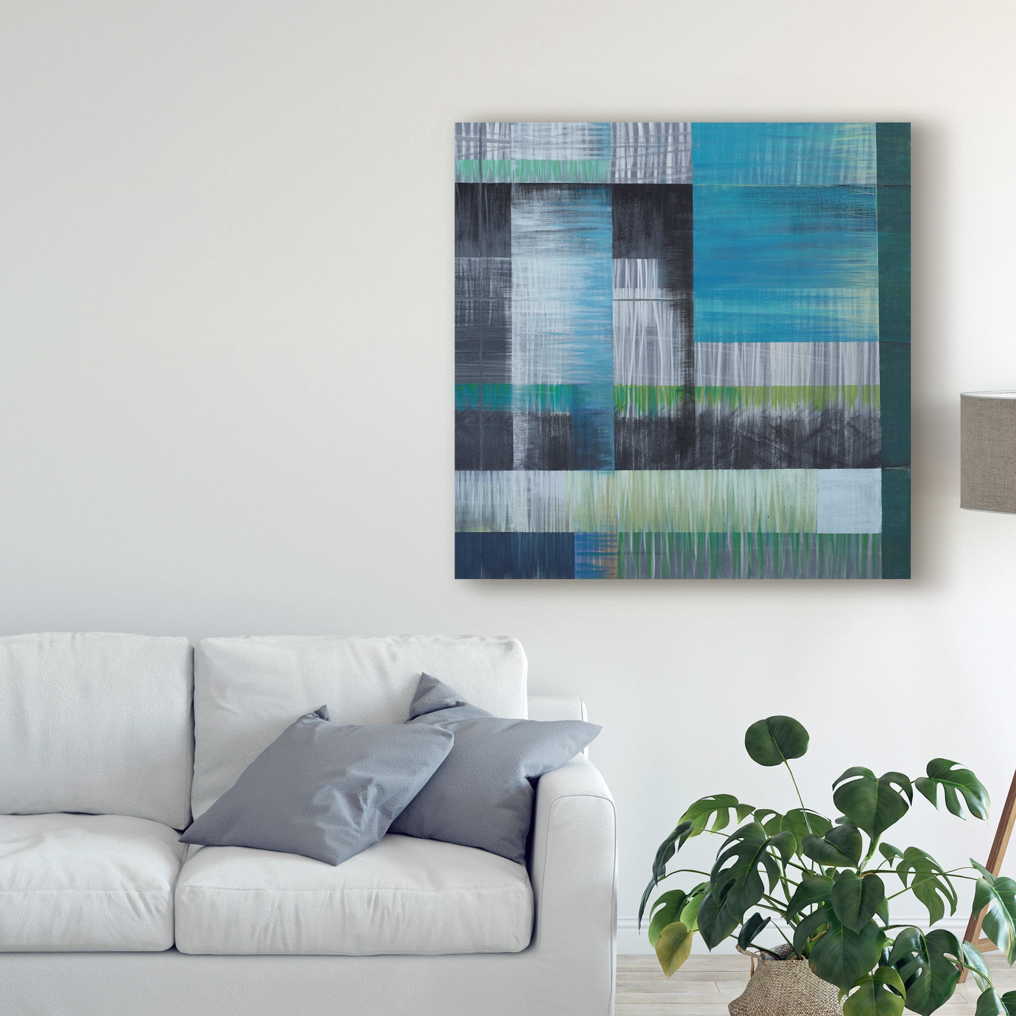 Vibrations II' Canvas Art by Julie Joy