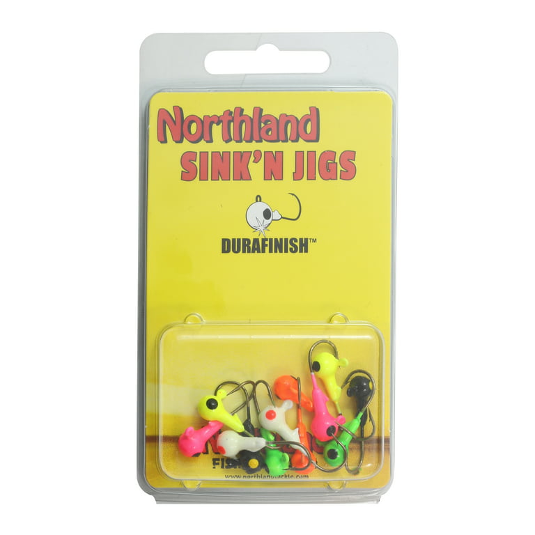Northland Tackle Sink'n Jig, Roundhead Jig, Freshwater, Assorted