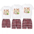 thumbnail image 1 of Pijamas familiares de Navidad, conjunto de pijamas a juego, corto, Reno, pareja de animales sucios, Feliz Navidad, Ya, 1 of 3