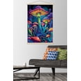 thumbnail image 2 of Simonetta Zambelli - Psychedelic Mushrooms Wall Poster with Magnetic Frame, 22.375" x 34", 2 of 5