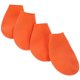 thumbnail image 2 of EeaseMX 4 fundas impermeables para zapatos de lluvia, antideslizantes, para exteriores, duraderas, para mascotas, gatos y perros (naranja, talla S), 2 of 8