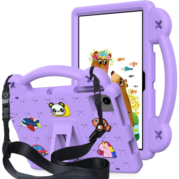 REQO for Revvl Tab 2 Case 10.1 inch 2025, Kids EVA Tablet Cover with Strap Stand Handle, for Tmobile Revvl Tab 2 5G Case