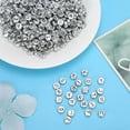 thumbnail image 2 of Alphabet Letter Beads Letter Beads, Bead Organizer Practical Acrylic Beads, For Craft DIY Golden,Silver, 2 of 8