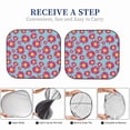 thumbnail image 6 of Haiem Daisies Flowers Car Windshield Sun Shade (2 Pieces) Foldable Windshield Sun Shade Car Accessories for Truck SUV Pickup-Large, 6 of 7