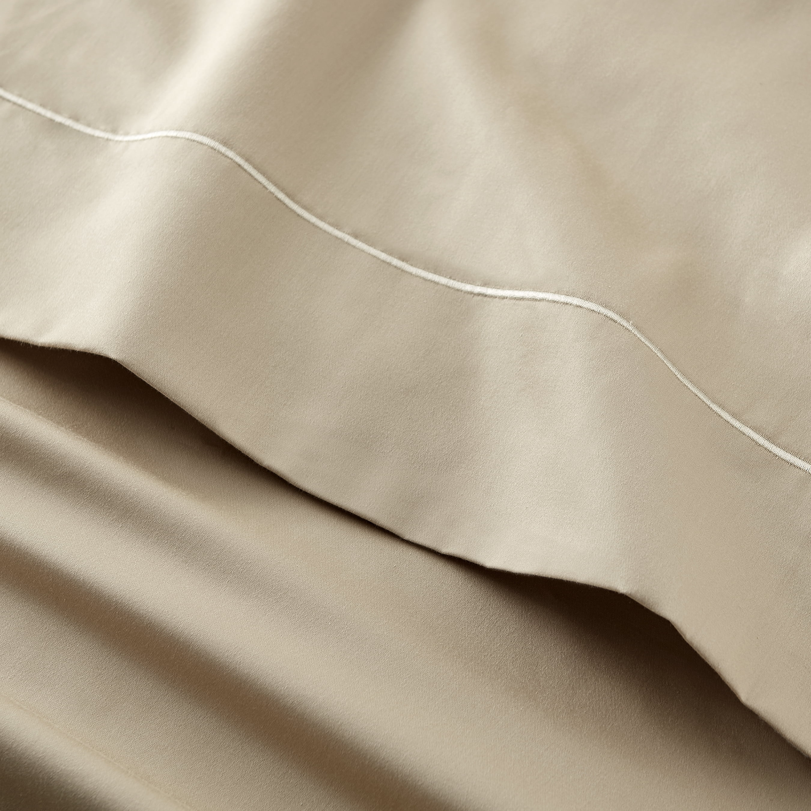 Better Homes & Gardens 3-Piece 400 Thread Count Almond Biscuit Performance Bed Sheet Set, Twin