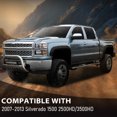 thumbnail image 6 of PIT66 Fender Flares Paintable Smooth Matte Pocket Riveted Style Wheel Flares Fit for Chevy Silverado 1500 2007-2013/Silverado 2007-2014 2500HD 3500HD, 6 of 13