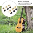 thumbnail image 4 of Machine Head Tuners, Simple Appearance Guitar Tuning Pegs 2PCS Triple Replacement Parts  For Classical Acoustic Guitars, 4 of 8