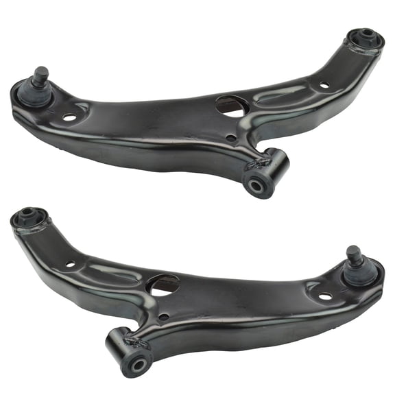 TRQ Control Arm & Balljoint Ball Joint Front Lower Pair for 99-03 Mazda Protege PSA62383
