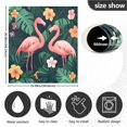 thumbnail image 5 of Yayeee Magnetic Dishwasher Cover for The Front Decoration Home Kitchen Machine Sticker Protector, Flamingo Leaves Pattern, 5 of 6
