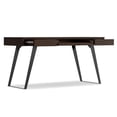 thumbnail image 3 of Pemberly Row 54" Solid Wood Modern Computer Desk in Hickory Brown, 3 of 9