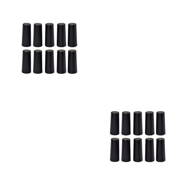 Soidarity Pack of 10 Plastics Cap Replacement Clip Saxophone Instrument Mouthpieces Accessories Sax Dustproof Supplies Caps Practical Alto 2piezas