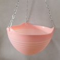thumbnail image 2 of Self-Watering Hanging Planter, Indoor Outdoor Garden Flower Plant Pot Container with Drainer and Hanging Chain, 2 of 9