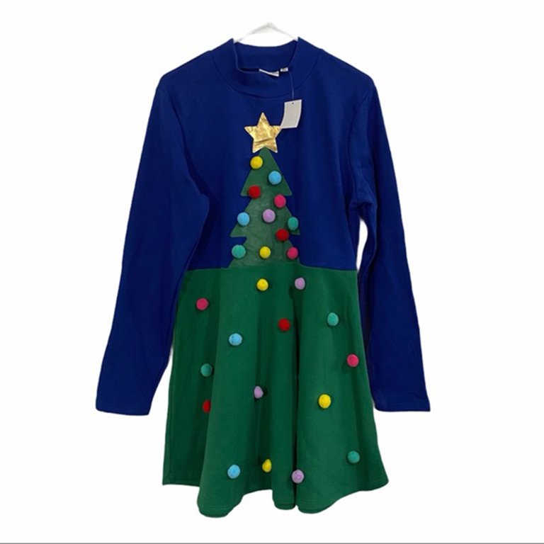 mighty fine christmas tree dress Christmas Tree Dress with Headpiece