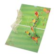 thumbnail image 1 of unbranded Tarjeta De Felicitación Compacta 3D Con De Fútbol Para Cumpleaños Con Detalles Decorativos, 1 of 7