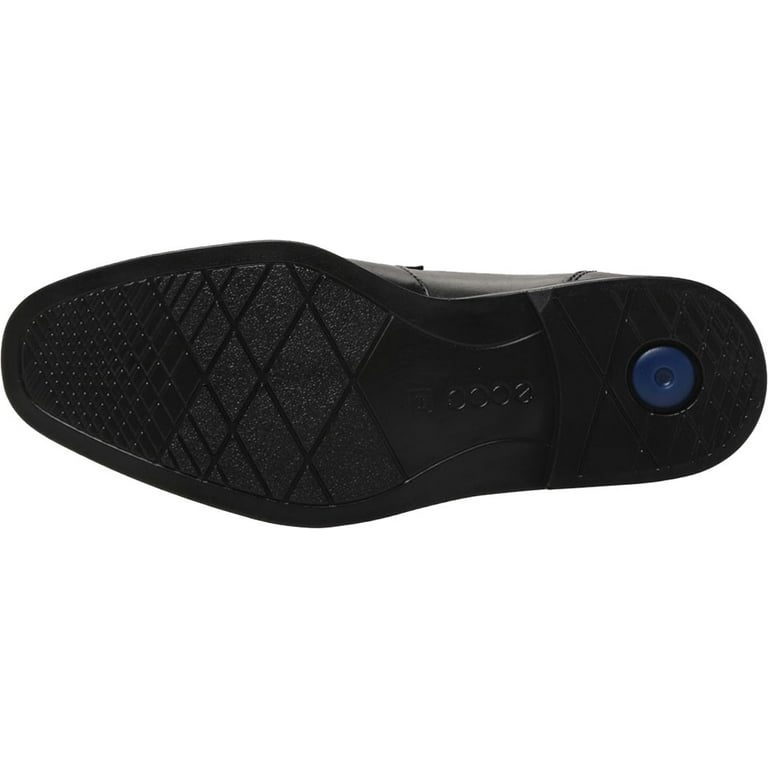 penny 黒 Men's ECCO Queenstown Penny Loafer Black Full Grain Leather