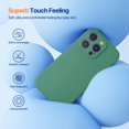 thumbnail image 3 of Designed for  14 Pro Max Case  with 2 Pack Screen Protectors [Upgraded Enhanced Camera Protection] Shockproof Liquid Silicone Case with Microfiber Lining 6.7 inch(Chocolate), 3 of 16