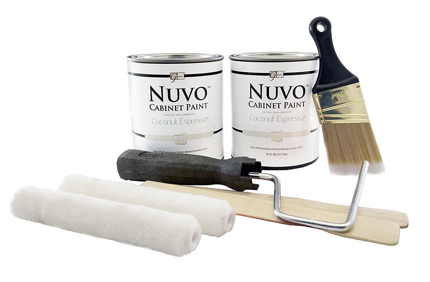 Nuvo Coconut Espresso 1 Day Cabinet Makeover Kit Walmart Com