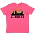 thumbnail image 3 of Inktastic Atlanta Georgia Skyline Vintage Youth T-Shirt, 3 of 5