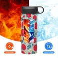 thumbnail image 6 of Pofeuu Tomato Print 18oz Sports Insulated Kettle, Sports Bottle Water Bottles For Men Women For Gym Hiking Camping Running Mountain Bike Outdoor Sports, 6 of 8