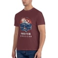 thumbnail image 6 of Generic Vintage T-Shirts Proud to be American Gildan Men's Short Sleeve T-Shirt 180g, 6 of 8