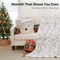 thumbnail image 3 of MARNUR Heated Blanket Queen,84"x90" Faux Fur Electric Blanket, Fast Heating with Dual Controllers,10 Heating Levels, 10 Hours Timer, Gray, 3 of 13