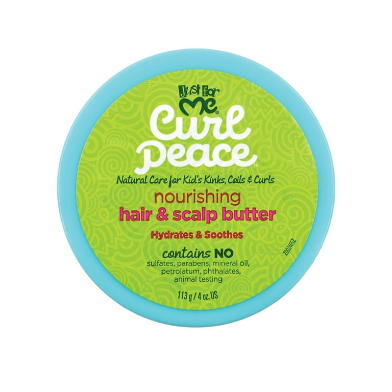 JUST FOR ME Curl Peace Nourishing Hair & Scalp Butter (4oz)